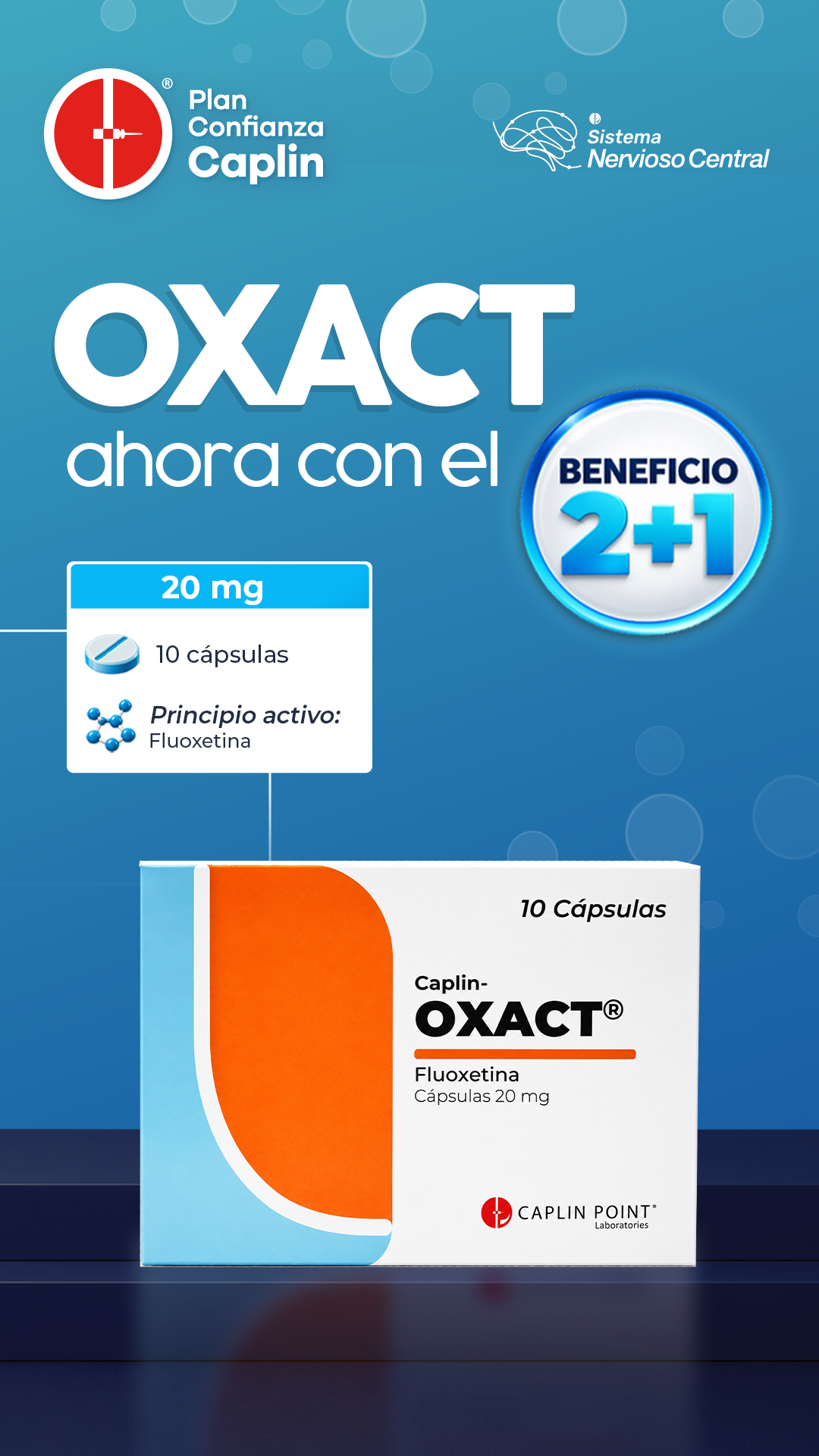 ¡OXACT se une a Plan Confianza Caplin con el beneficio 2+1!