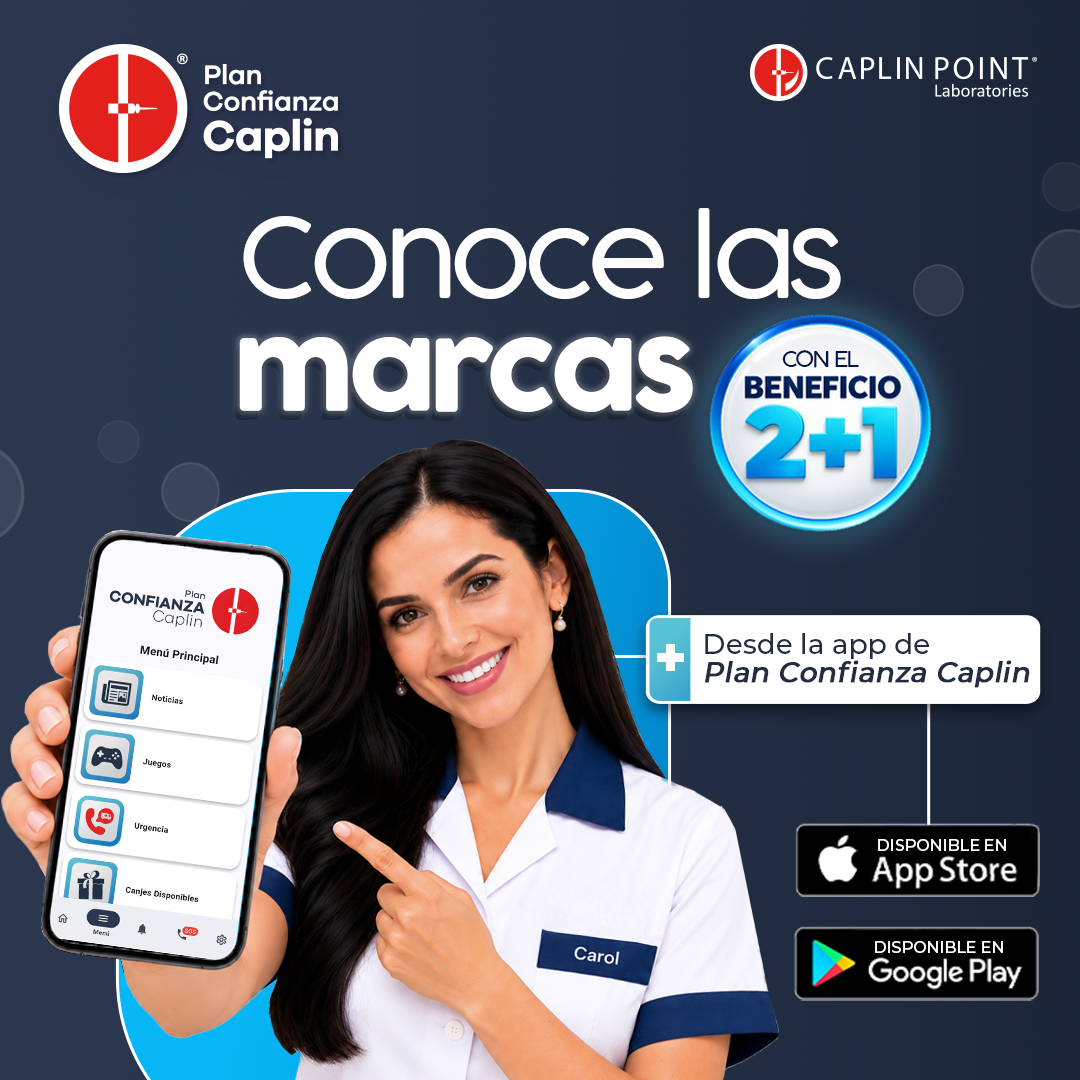 Conoce las marcas con beneficio 2+1 de Plan Confianza Caplin