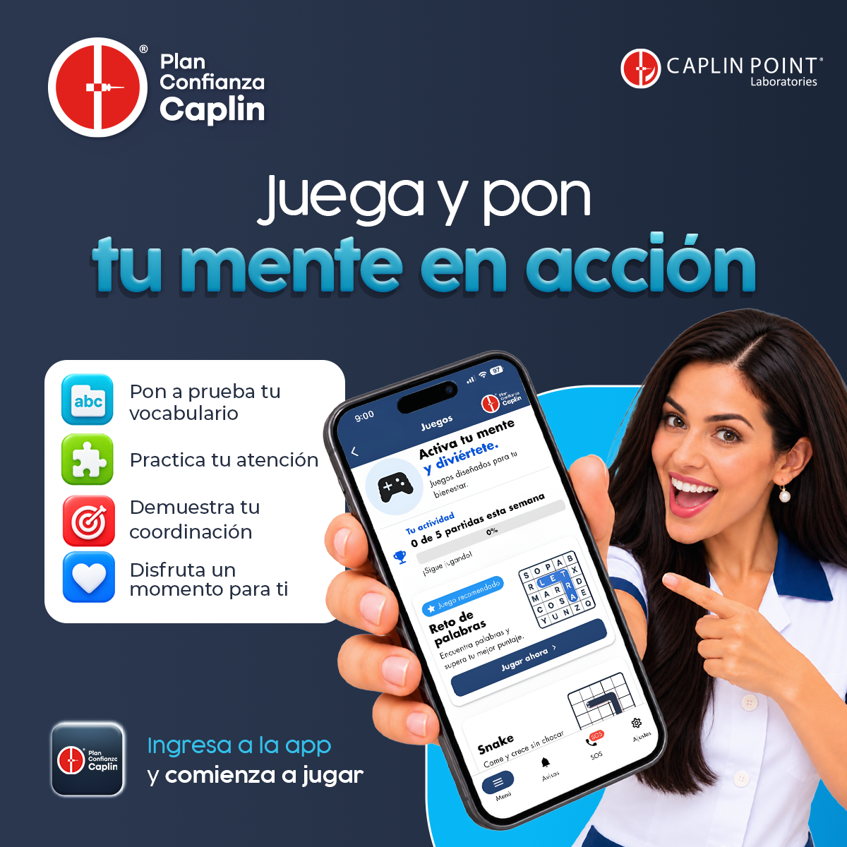 ¡Juega y pon tu mente en acción!